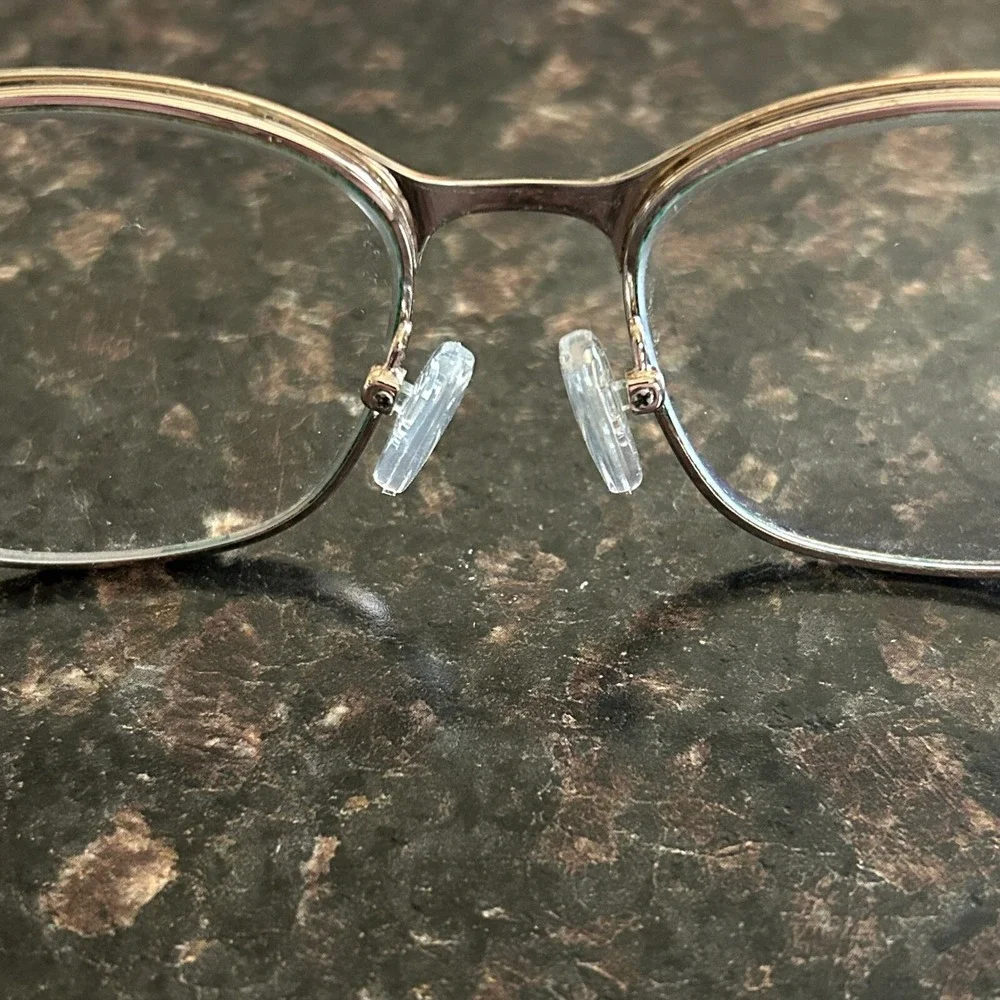 Calvin Klein CK21124 438 Women Black Gold Blue Cat Eye Eyeglasses 51-18-140